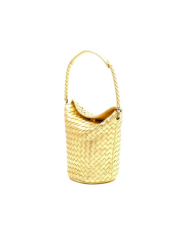 Bottega Veneta Golden Intrecciato Bag in Woven leather from A Retro Tale, photo 2 of 10