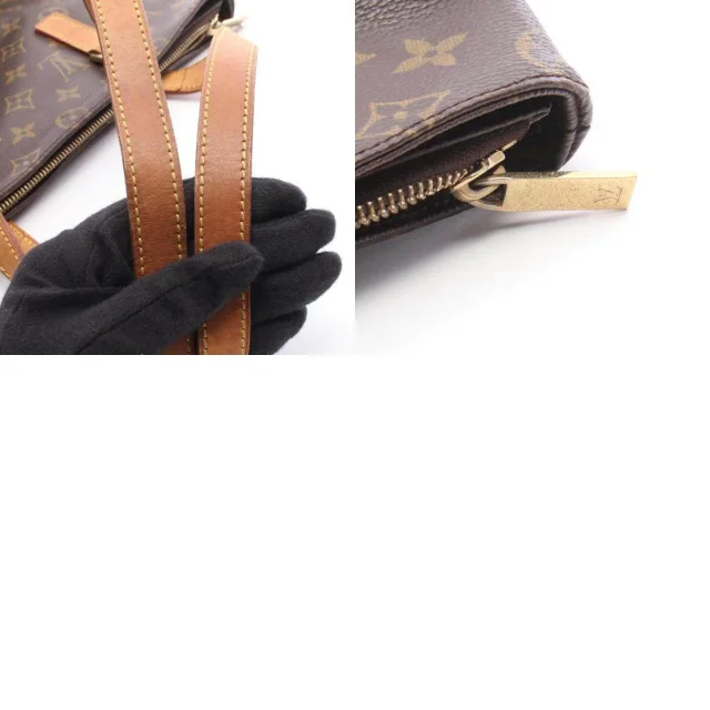 Louis Vuitton Cabas Piano Monogram Coated Canvas Shoulder Bag in Brown Canvas from LuxUness, photo 10 of 10