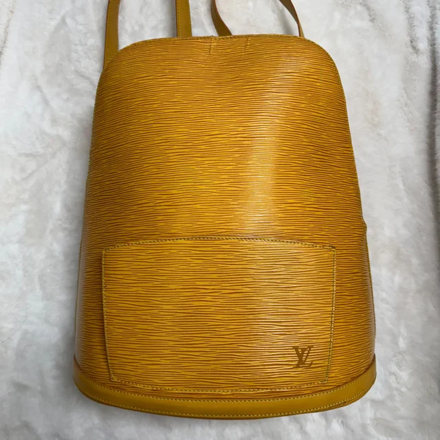 Louis Vuitton Epi Gobelins Backpack in Leather from SparklesnDreams