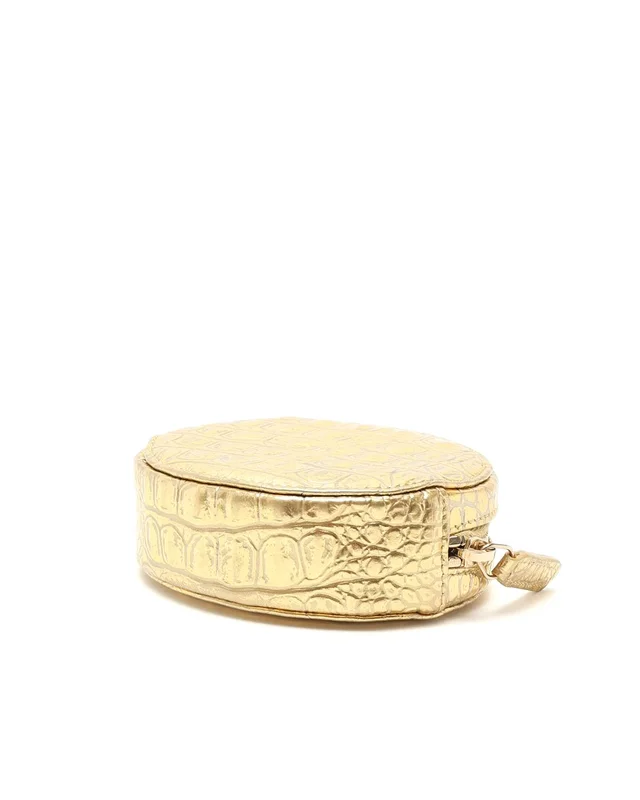 Chanel CC Round Pouch in Crocodile from A Retro Tale, photo 4 of 8