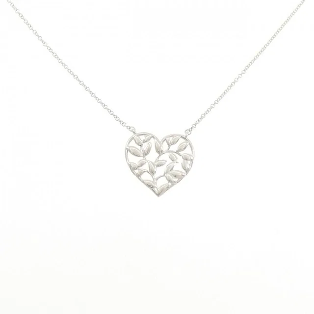 Tiffany & Co. Olive Leaf Necklace in Green from The Reluxe