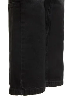 Jaded London Flare jeans with contrast details in 100% Cotton, photo 6 of 9 from LUISAVIAROMA