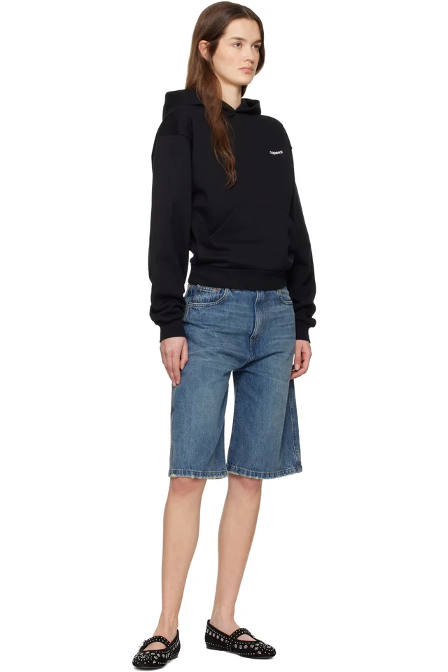 Coperni Black Classic Hoodie, photo 4 of 4 from SSENSE