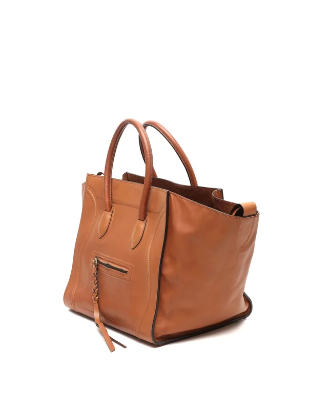Celine Luggage Phantom Bag in Suede from A Retro Tale, photo 2 of 10