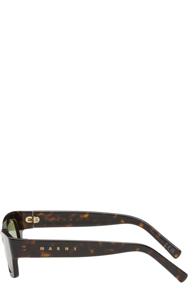 Marni Brown RETROSUPERFUTURE Edition Haicli Sunglasses, photo 3 of 4 from SSENSE