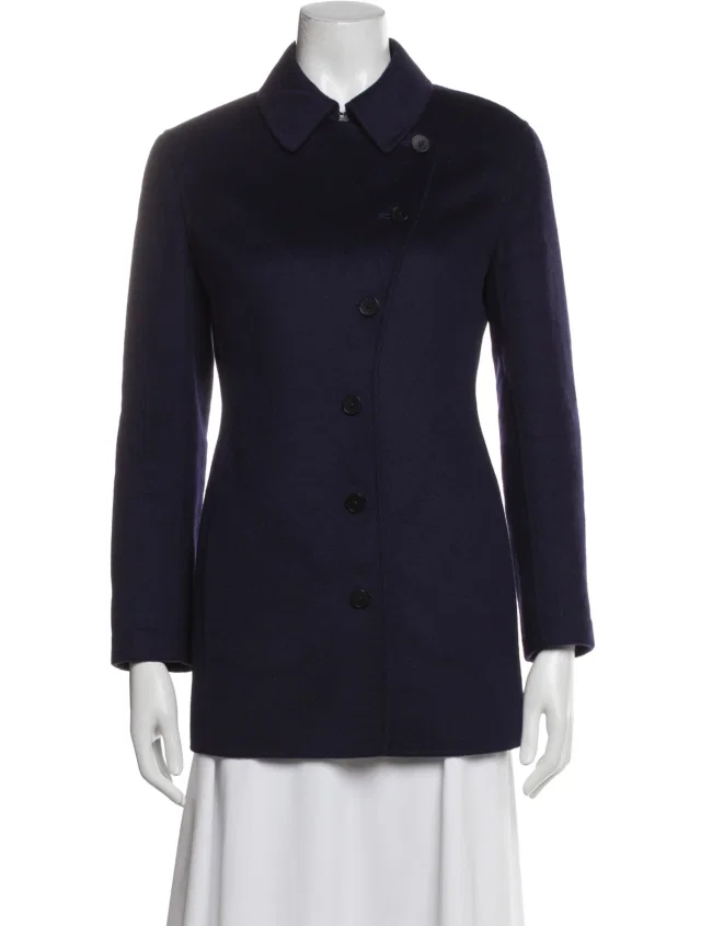 Jil Sander Wool Blazer in purple Wool from The RealReal