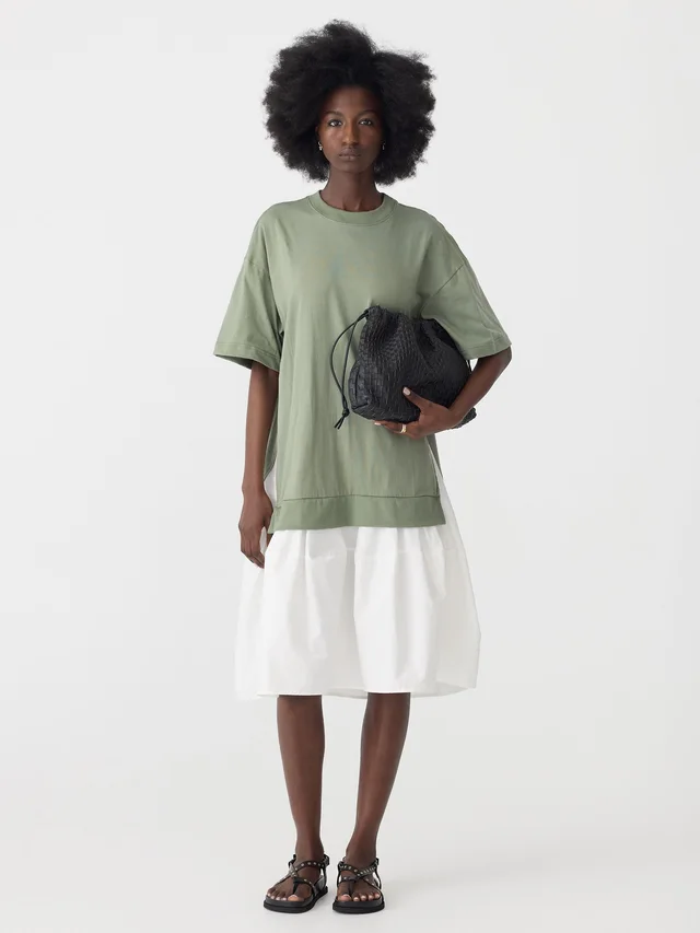 Bassike Contrast Panelled Dress from bassike, photo 1 of 1