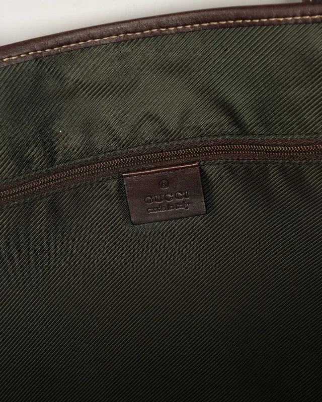 Gucci Bamboo Horsebit Print Tote bag in Canvas from A Retro Tale, photo 7 of 9