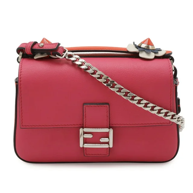 Fendi Shoulder Bag in pink Leather from Poshmark
