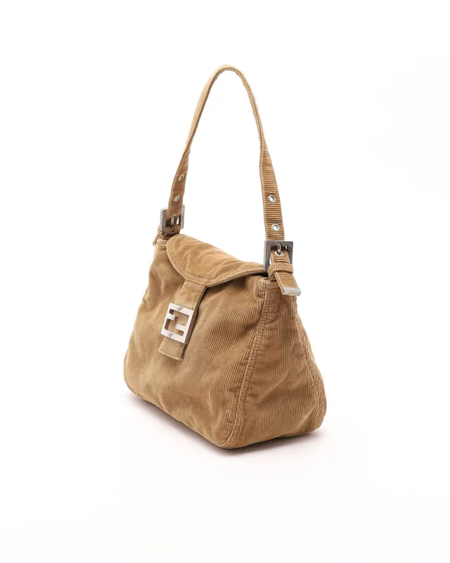 Fendi Corduroy Bag in Denim from A Retro Tale, photo 2 of 10