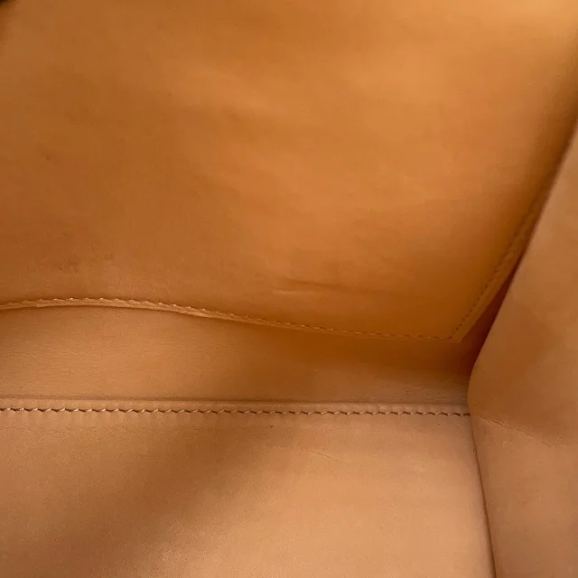 Delvaux Tanpet 2WAY Handbag Vegetal IvoryAA0505AMF0ADNDO Crispy Calf Leather Size PM in Calfskin from GALLERY RARE, photo 7 of 7