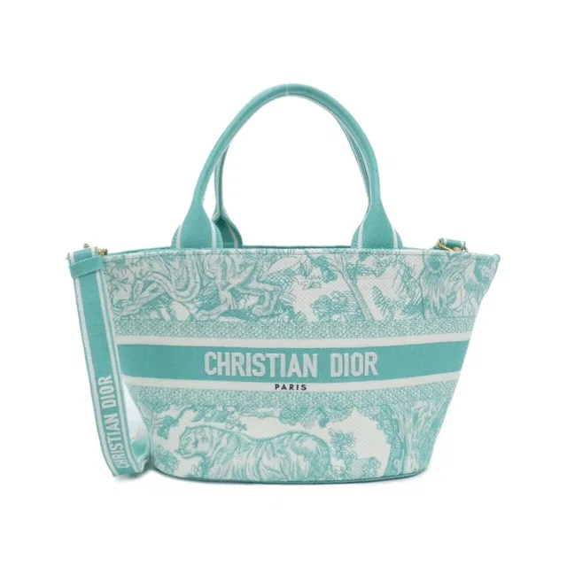 Dior Panier Chapeau Bag in Canvas from The Reluxe