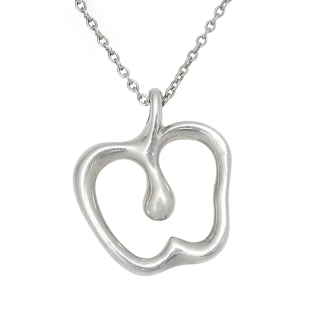Tiffany & Co. Elsa Peretti 925 Apple Necklace Silver in Silver from VINTAGE QOO TOKYO, photo 2 of 2