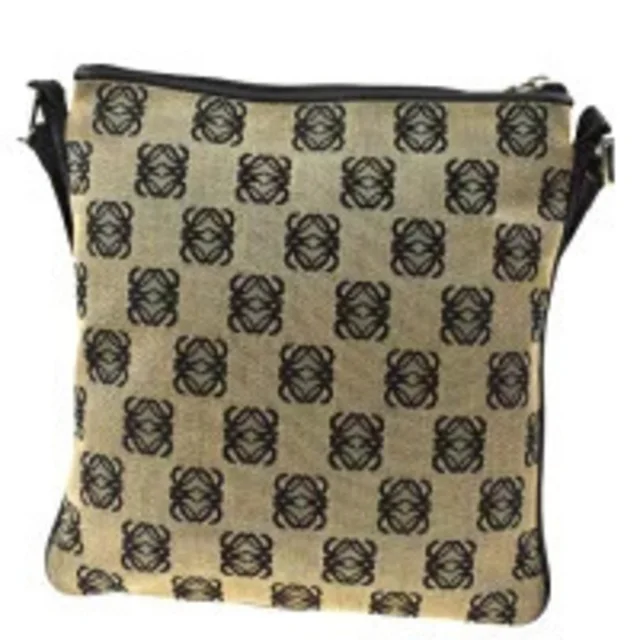 Loewe Shoulder Bag Black Canvas Leather in black Canvas from Poshmark, photo 3 of 7