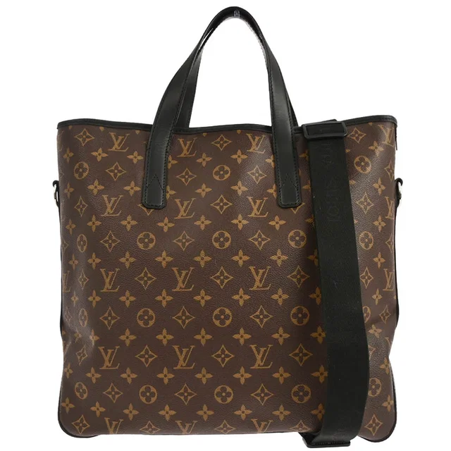 Louis Vuitton Monogram Macassar Davis Tote Shoulder Handbag M56708 in Coated canvas from AMORE Vintage Tokyo