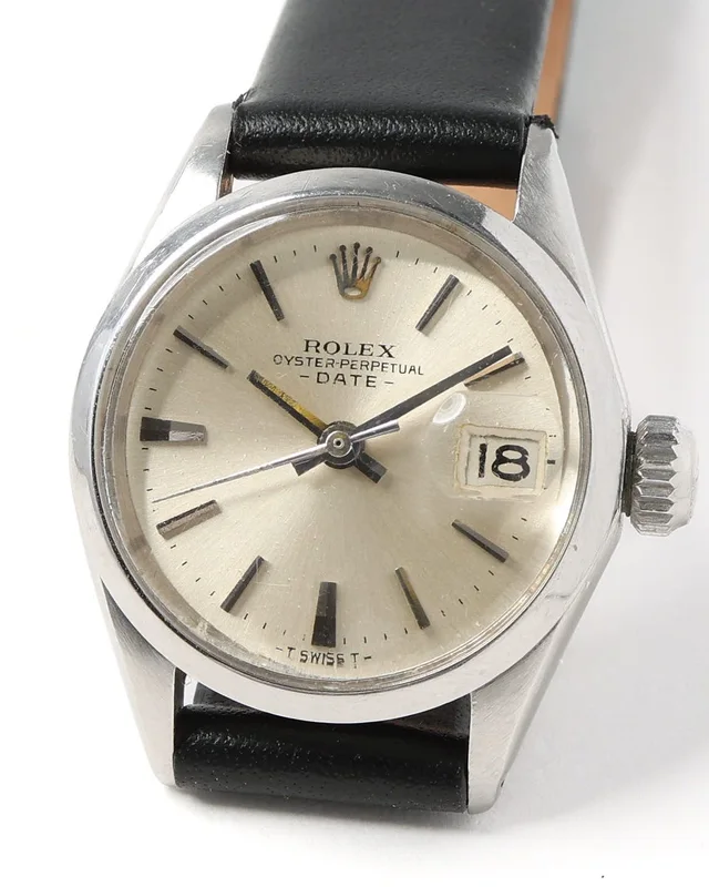 Rolex Oyster Perpetual Date 25mm Watch in Leather from A Retro Tale, photo 2 of 2