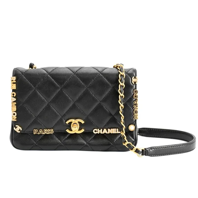 Chanel Shoulder Bag Mini Flap in Lambskin from The Reluxe