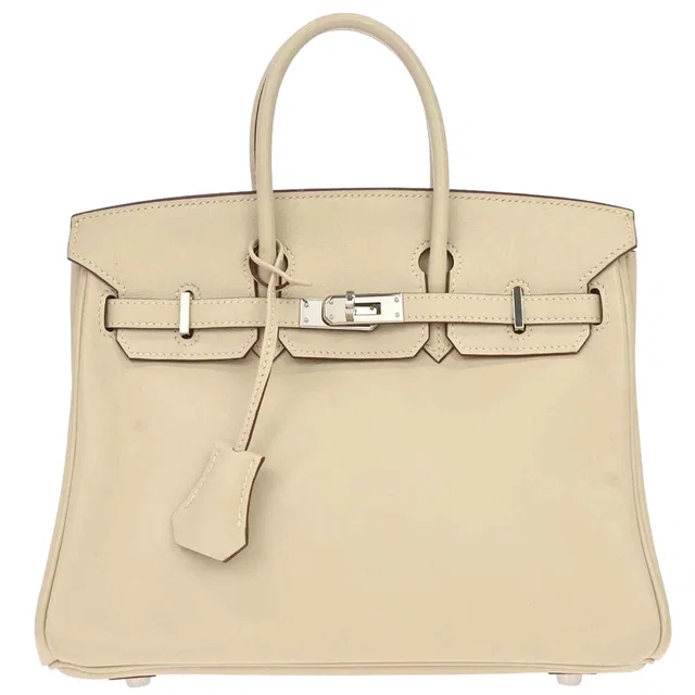 Hermès 2008 Parchemin Swift Birkin 25 Handbag in Swift leather from AMORE Vintage Tokyo