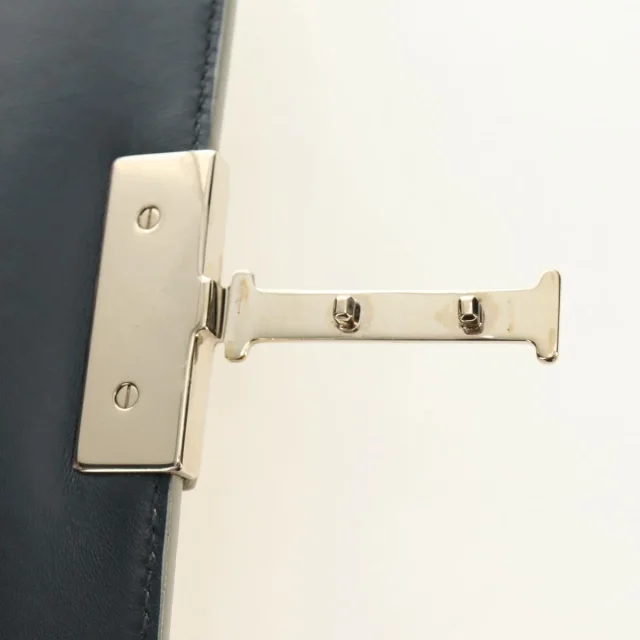 Dior 30 Montaigne Chain Flap Micro Cannage Metallic Calfskin in Calfskin from Her-Age, photo 46 of 48