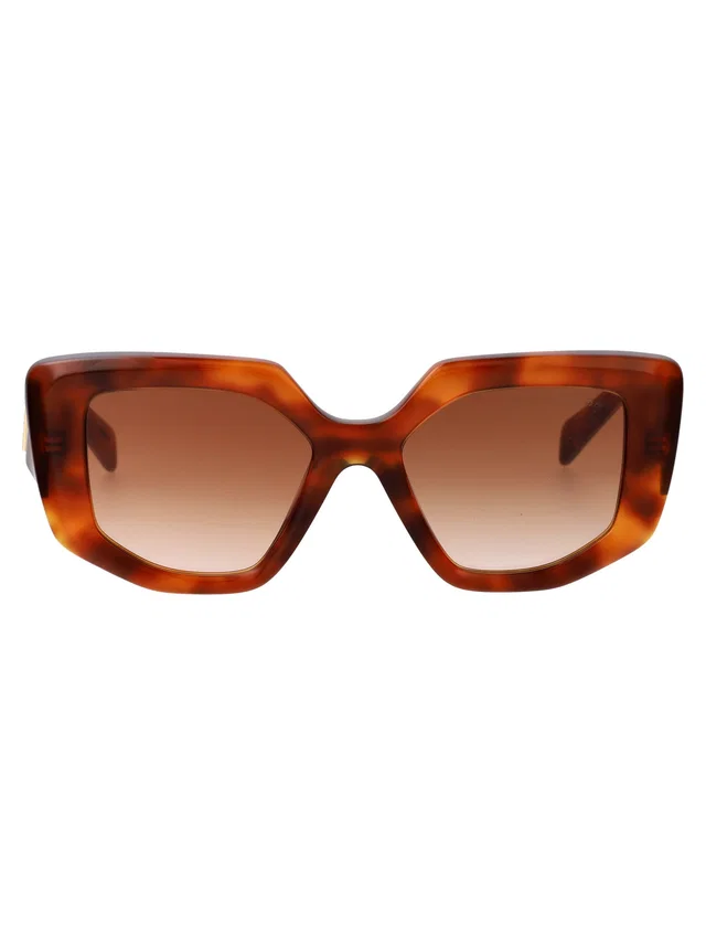 Prada 0pr Tortoiseshell Acetate Sunglasses — Brown in Brown from HEWI
