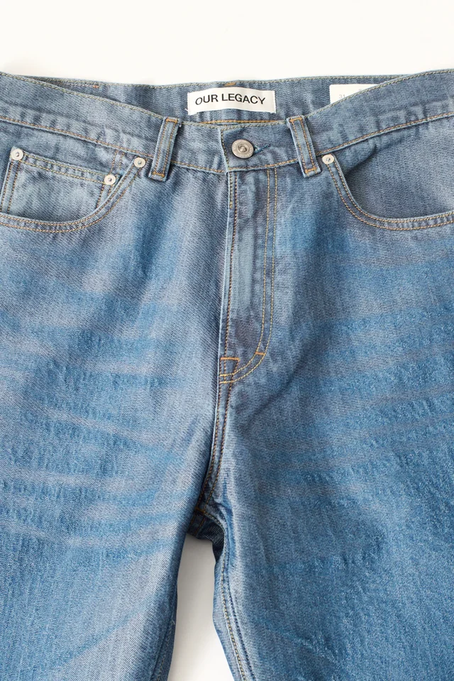 Our Legacy Third Cut Electric Blue Wash, photo 2 of 8 from SENSER