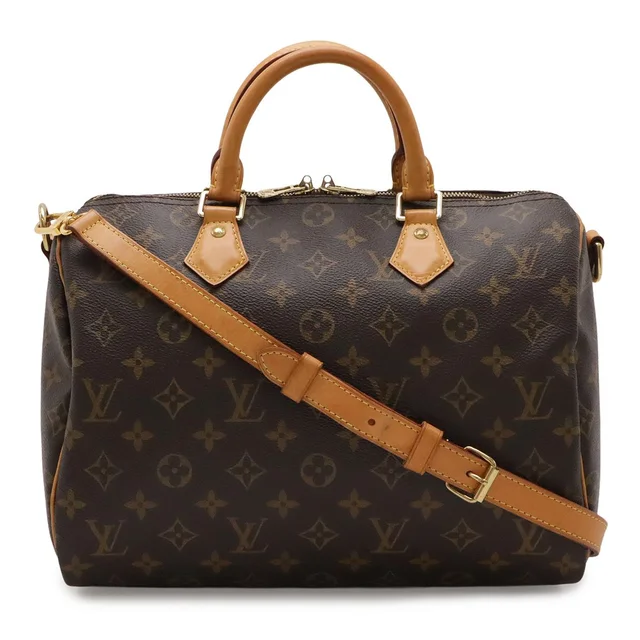 Louis Vuitton Monogram Speedy Bandouliere 30 Mini Boston Bag 2-Way in Coated canvas from The Reluxe