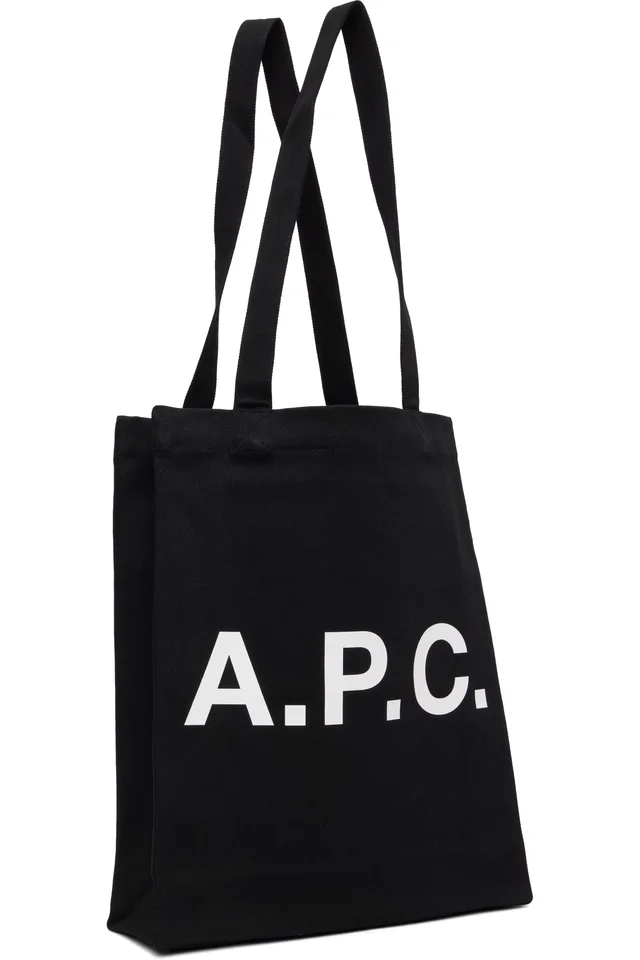 A.P.C. Black Lou Tote, photo 2 of 4 from SSENSE