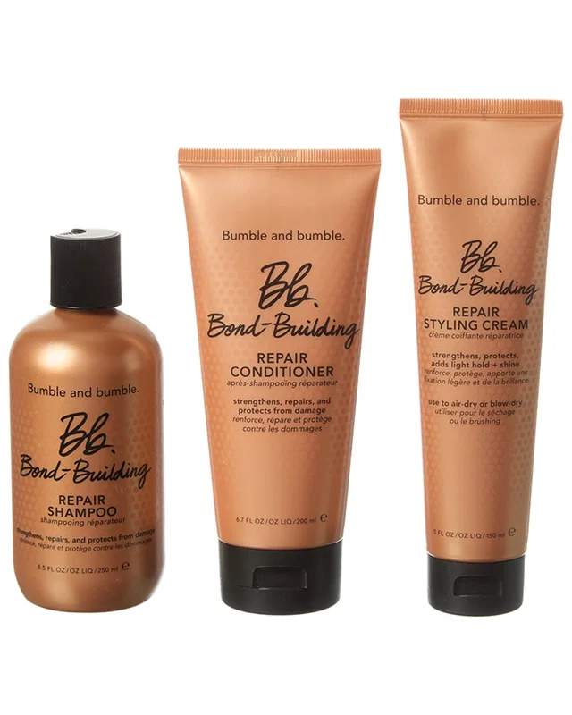 Bumble and bumble. 3pc Bond Building Shampoo & Conditioner & Style Cream, image 1 of 1 from Rue La La