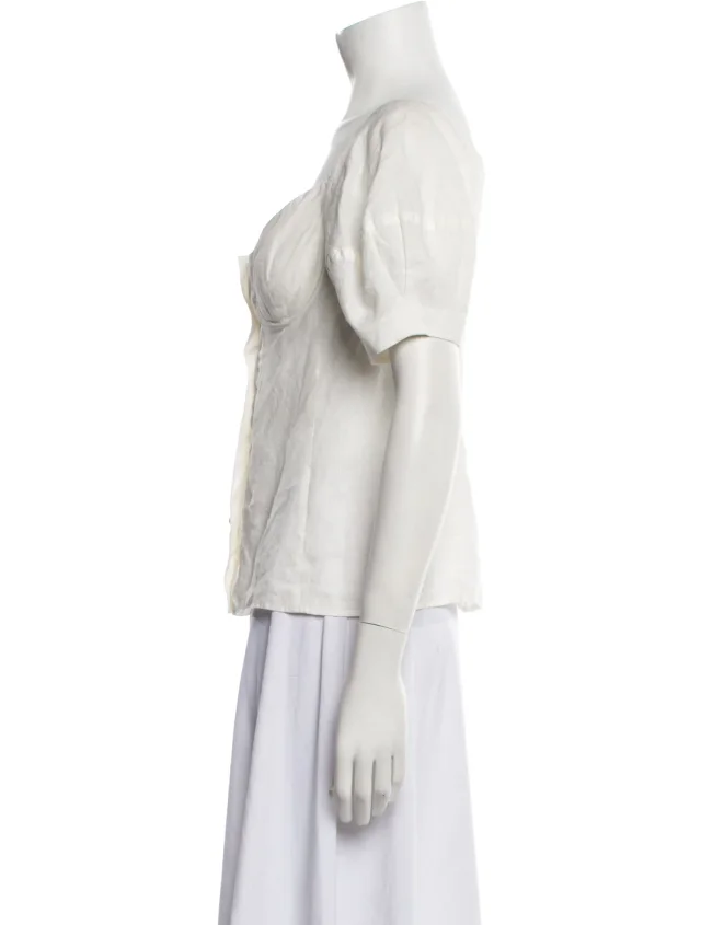 Chloé shirts & tanks in White from The RealReal, photo 2 of 4