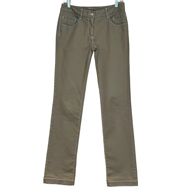 Women's Dolce & Gabbana Khaki Cotton Pants, Size 40, Euc in neutral|brown from Poshmark