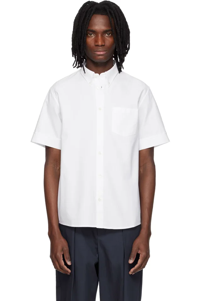 A.P.C. White Jack Shirt, image 1 of 1 from SSENSE