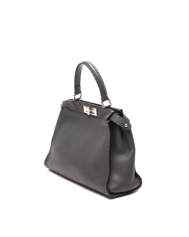 Fendi Medium Peekaboo Selleria Bag in Caviar leather from A Retro Tale, photo 2 of 9