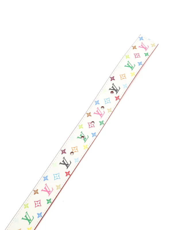 Louis Vuitton Monogram Murakami Reversible Belt, Size 80 in Canvas from A Retro Tale, photo 4 of 6