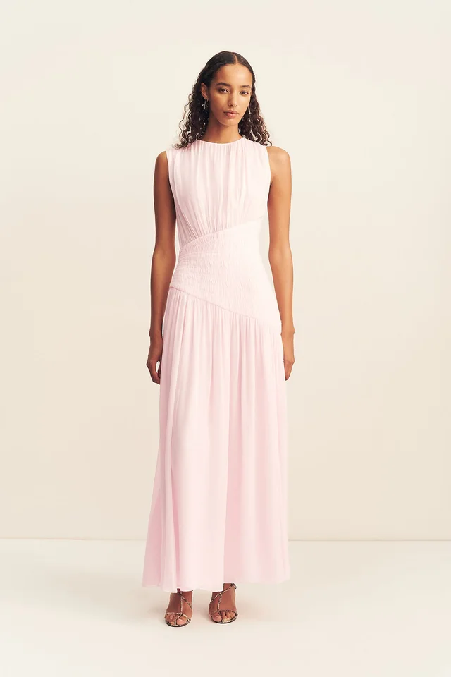 Shona Joy AMINA PANELLED RUCHED MAXI DRESS - FAIRYFLOSS from Shona Joy, photo 1 of 1