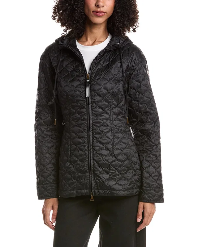 Moncler Arum Hooded Quilted Down Jacket, image 1 of 1 from Rue La La