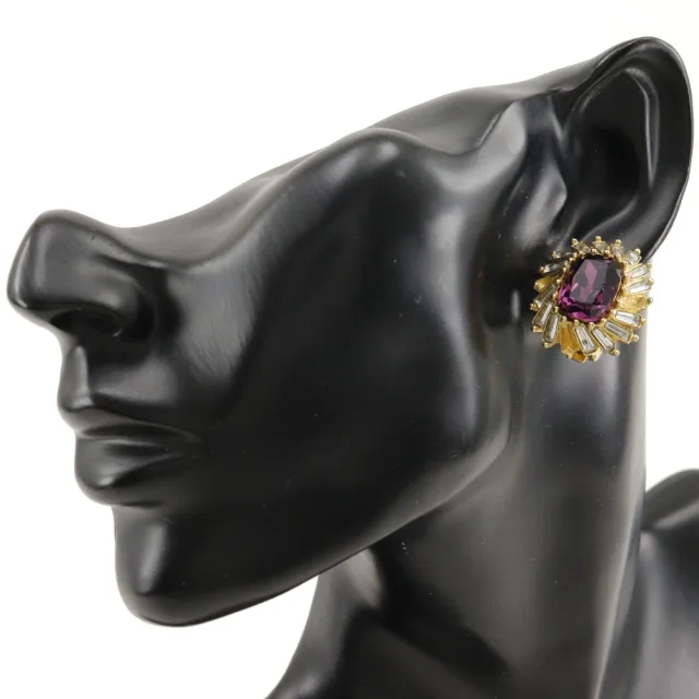 Dior Plated Earrings in Gold Stainless from LuxUness, photo 2 of 6