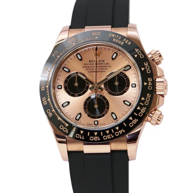 Rolex Cosmograph Daytona W40mm K18PG Rubber ChocolateBrown Dial116515LN from GALLERY RARE