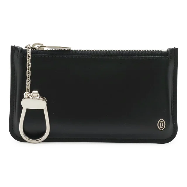 Pasha de Cartier Leather Coin Case in Leather from LuxUness