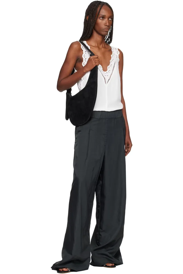 Aesther Ekme Black Lune Bag, photo 4 of 4 from SSENSE