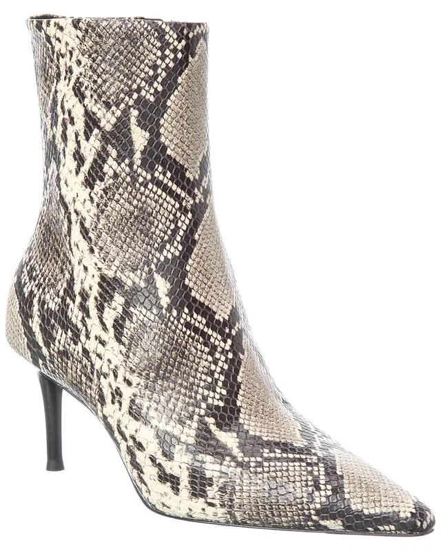 rag & bone Mercer Snake-Embossed Leather Boot, image 1 of 1 from Rue La La