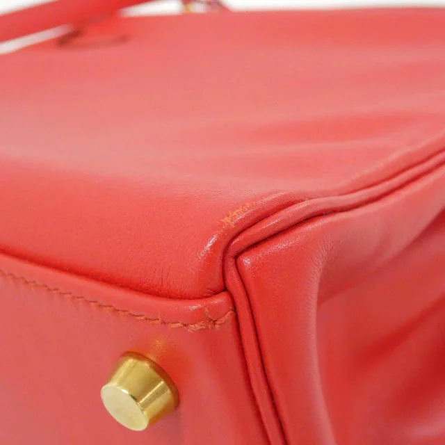 Hermès Kelly32 Gulliver in Red Calfskin from LuxUness, photo 3 of 10
