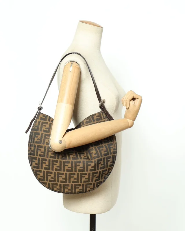 Fendi Zucca Shoulder Bag in Canvas from A Retro Tale, photo 6 of 8