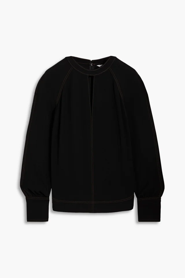 Veronica Beard Tena Cutout Cady Blouse from THE OUTNET, photo 1 of 1