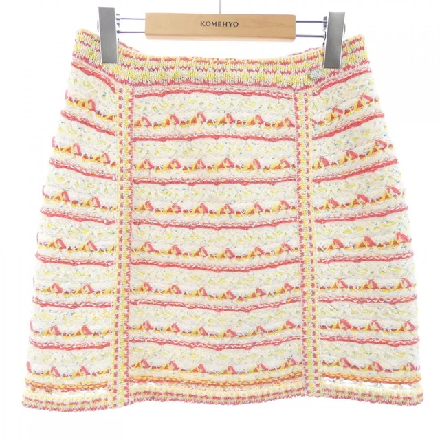 Chanel Skirt White in White from The Reluxe
