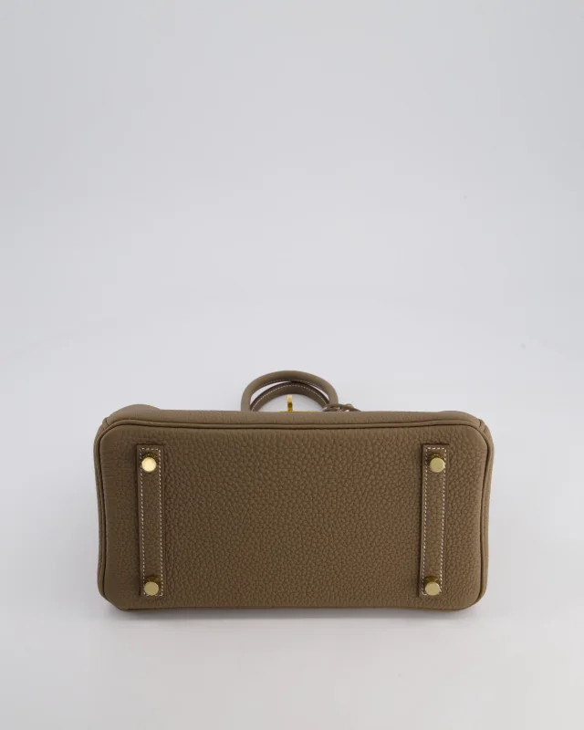 Hermès Birkin 25 Retourne Bag in Taupe Togo leather from Sellier, photo 20 of 21