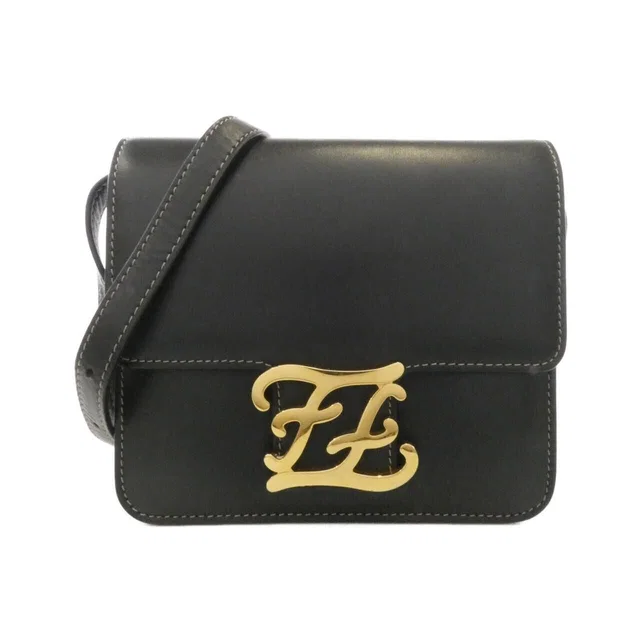 Fendi Calligraphy Aaiw Shoulder Bag in Leather from The Reluxe