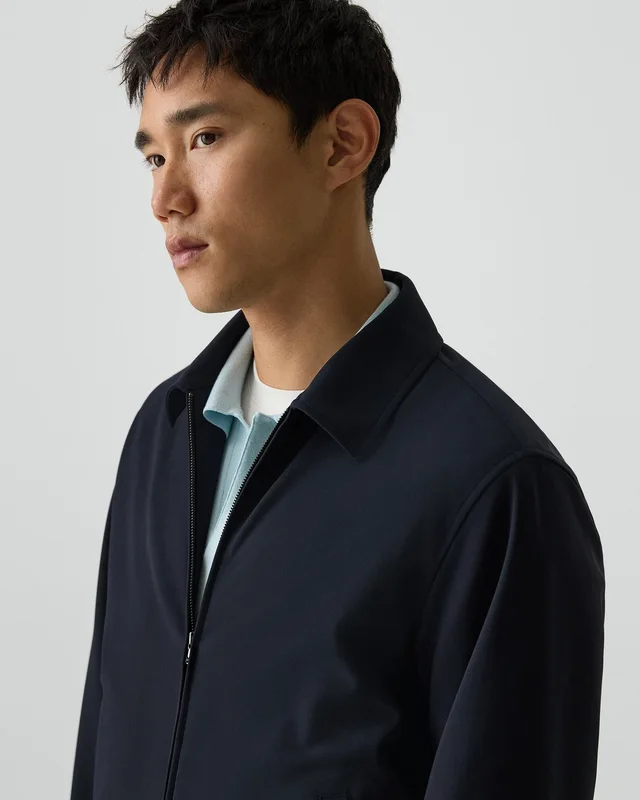 Theory Blouson Jacket in Precision Ponte, photo 5 of 6 from Theory