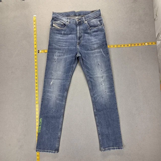 Diesel Jeans Youth 14 Blue D-Eetar J Tapered Slim Stretch Distressed Kxb9m in blue Denim from Poshmark