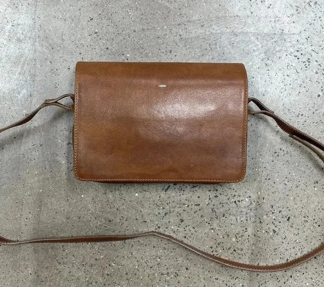Maison Margiela Crossbody Bag/ in Brown in brown|red from Grailed
