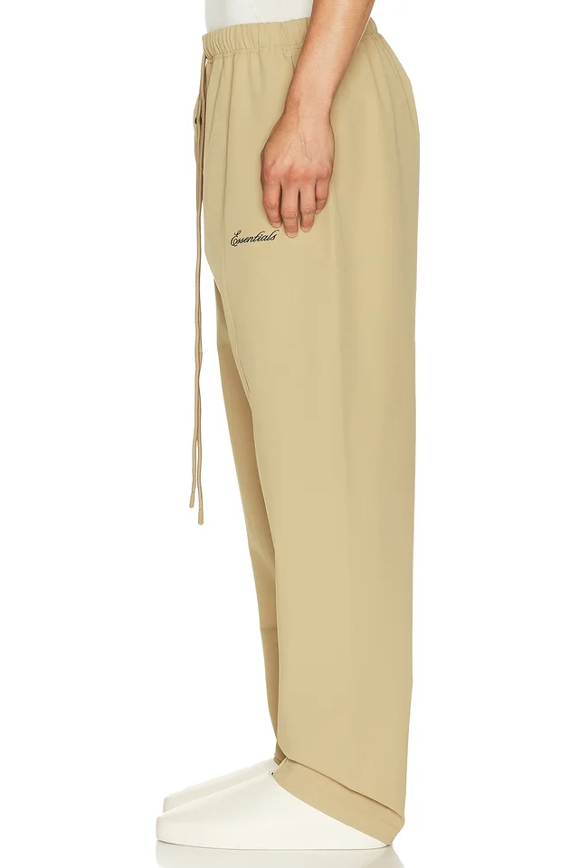 Fear of God ESSENTIALS Signature Track Pant in Dune, photo 2 of 6 from REVOLVE (Canada)